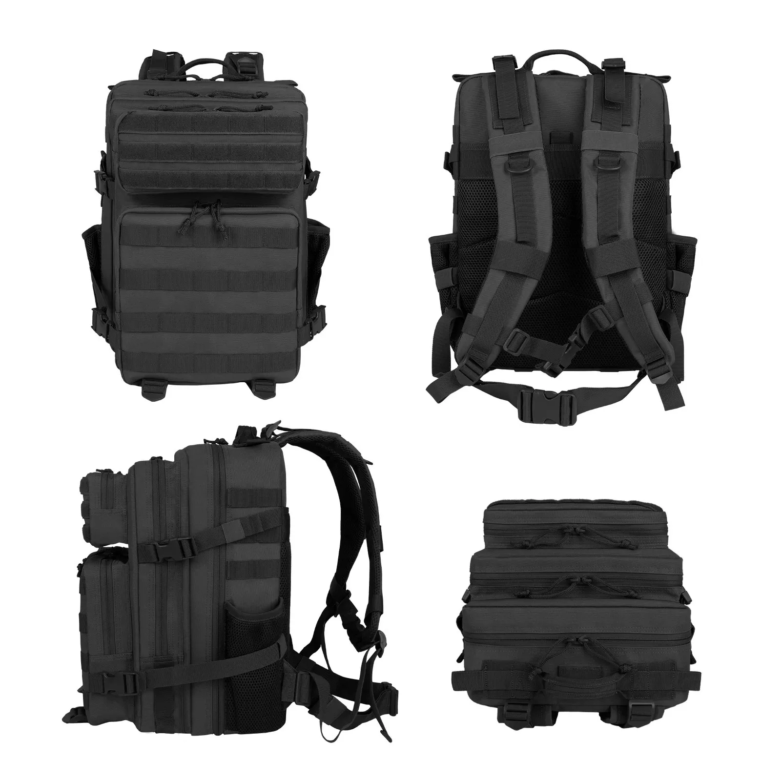 Ship From US 35l Tactical BackPack For Men Highland Assault Big Army Pack 3 Day Long Bug Out Back With Water Cut Outdoor_voghion.com