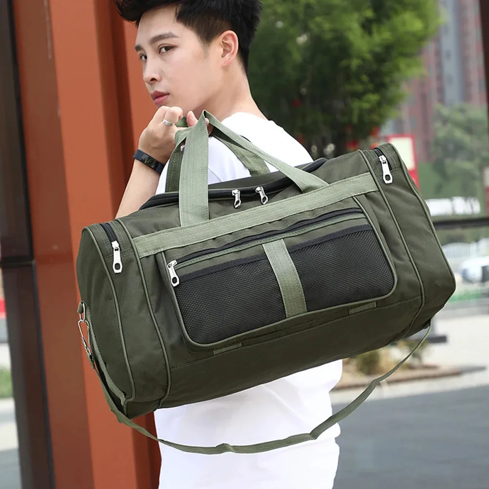 Large Capacity Travel Duffel Bag - Portable Waterproof Sports & Gym Bag ...