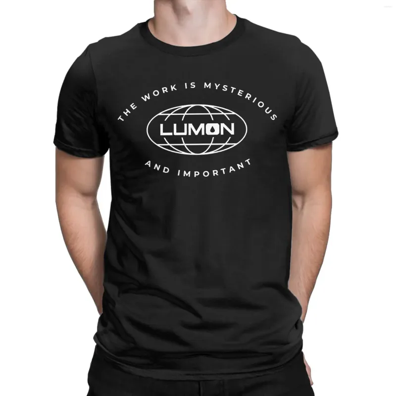 Save Big on Bulk Men's Work T Shirts Men's T Shirts Men Lumon The Work Is  Mysterious And Important Severance Cotton Clothing Short Sleeve Round Neck 