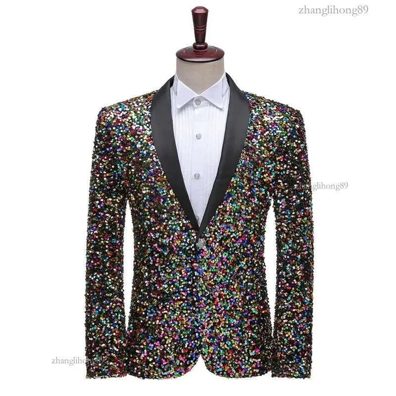 Glitter Colbert Casino Royal Zwart Man ==> Feestwinkel XL