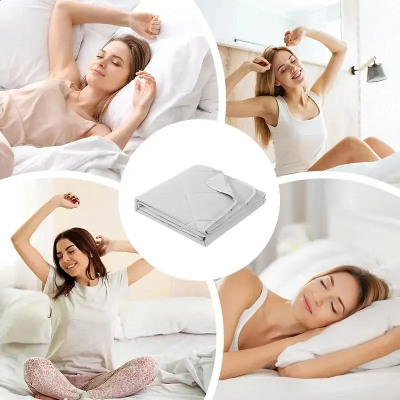 Cooling Blanket For Bed Silky Air Condition Comforter 3 Layers Lightweight Cooled Summer Quilt 250224_voghion.com
