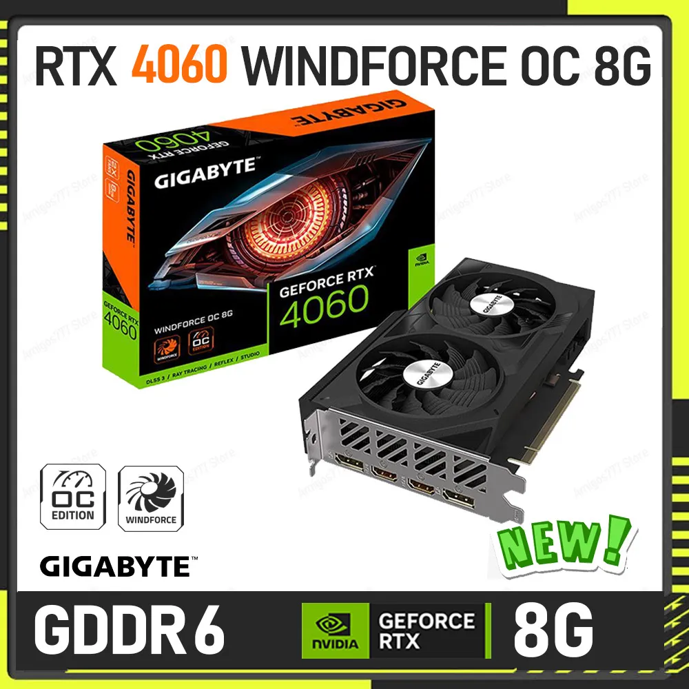 GIGABYTE GEFORCE RTX4060 WINDFORCE OC 8G