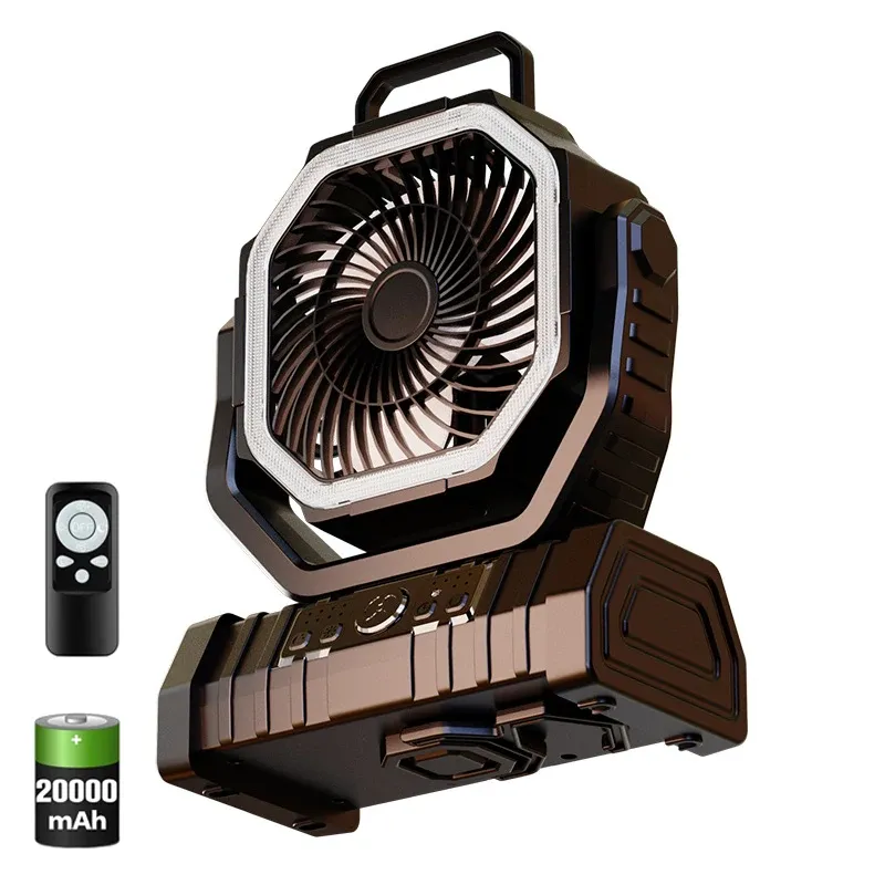 Ventilateur De Camping Usb 20000 Mah Avec Lumière Led,Ventilateur De Ventilateur De Camping Usb 20000 Mah Avec Lumière Led,Ventilateur De