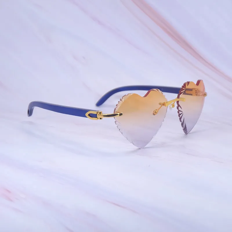 Heart Shaped Sunglasses: Diamond Cut Vintage Style Retro  display picture 1