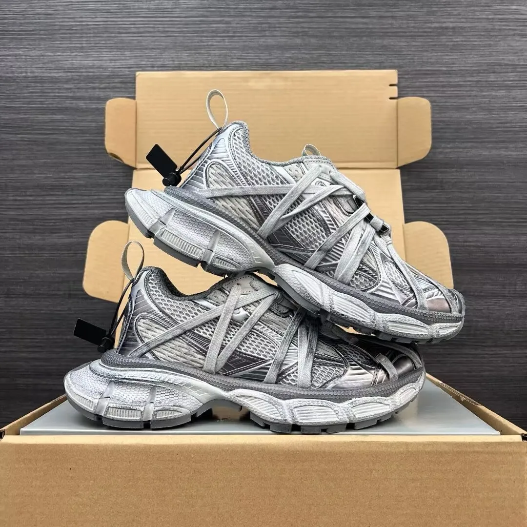 High Quality Men Women 3XL Sneaker Shoes Mesh Breathable Track