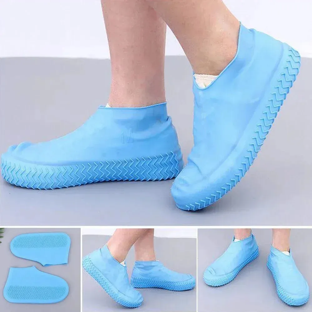 Waterproof Shoe Covers For Rain Protection Durable Rain Boots Gear_voghion.com
