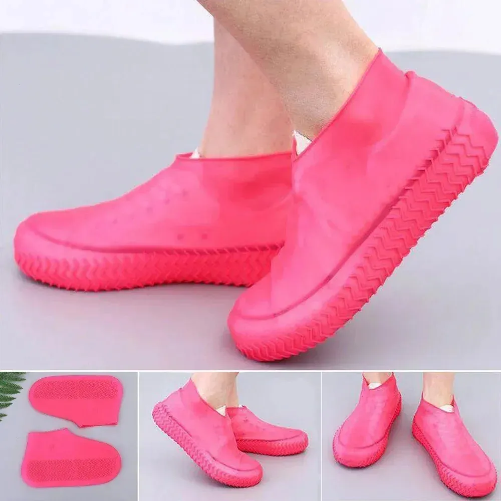 Waterproof Shoe Covers For Rain Protection Durable Rain Boots Gear_voghion.com