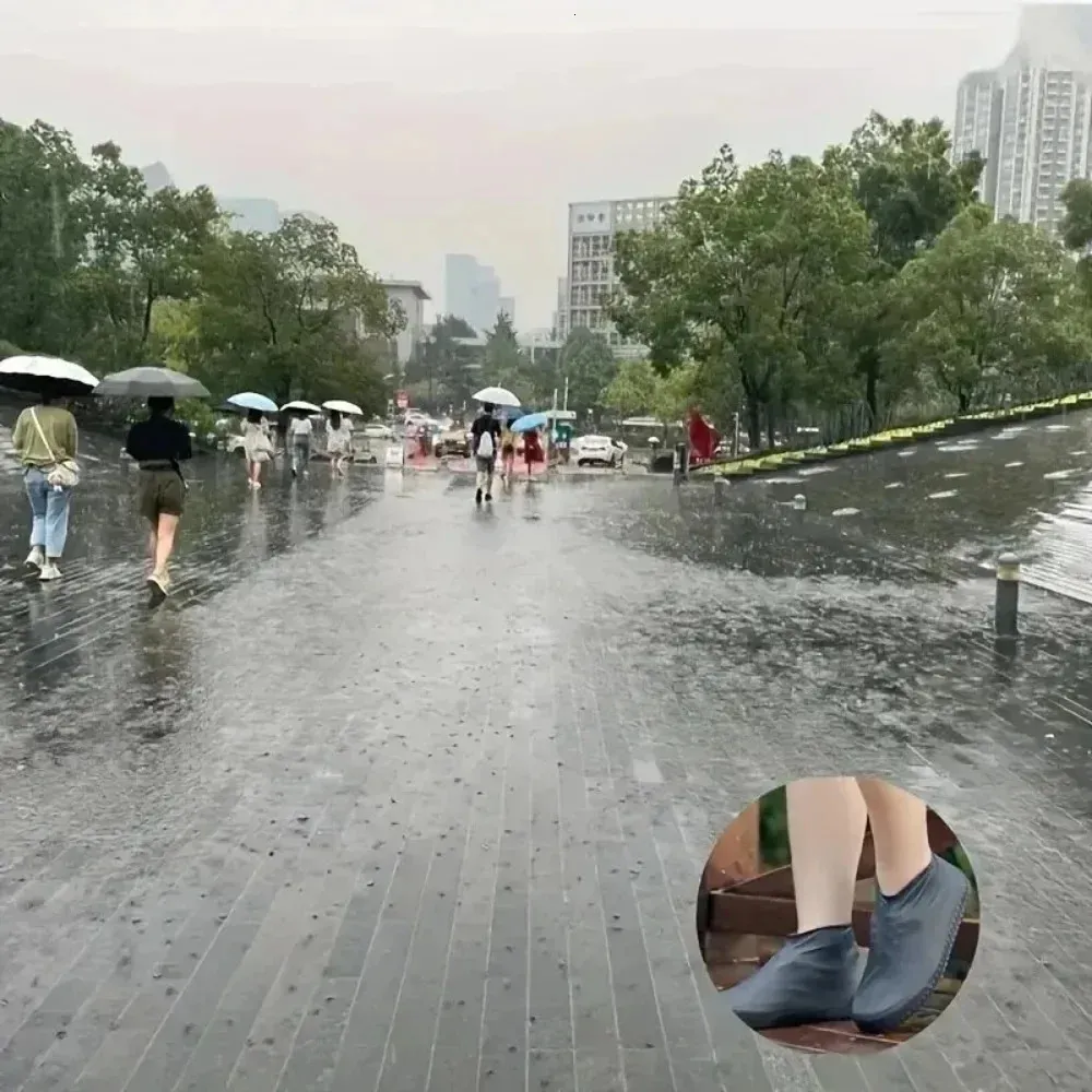Rain Shoe Waterproof Covers For Shoes Protector Cover Boots Gear Household Merchandises Home Garden 250529_voghion.com