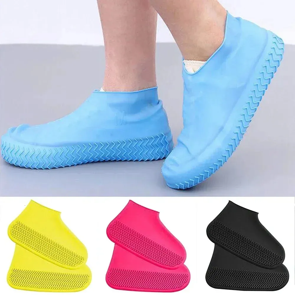 Waterproof Shoe Covers For Rain Protection Durable Rain Boots Gear_voghion.com