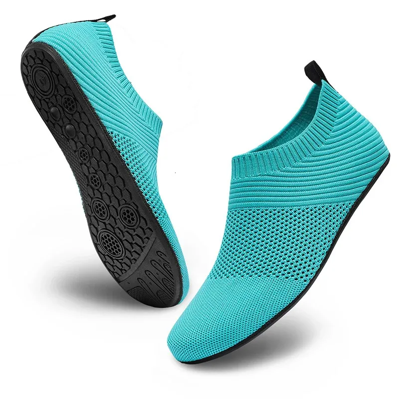 Waterschoenen voor dames en heren, sneldrogende aquasokken voor strand, zwemmen, surfen, yoga en andere sporten, met doorschijnende gekleurde zolen 250529_voghion.com