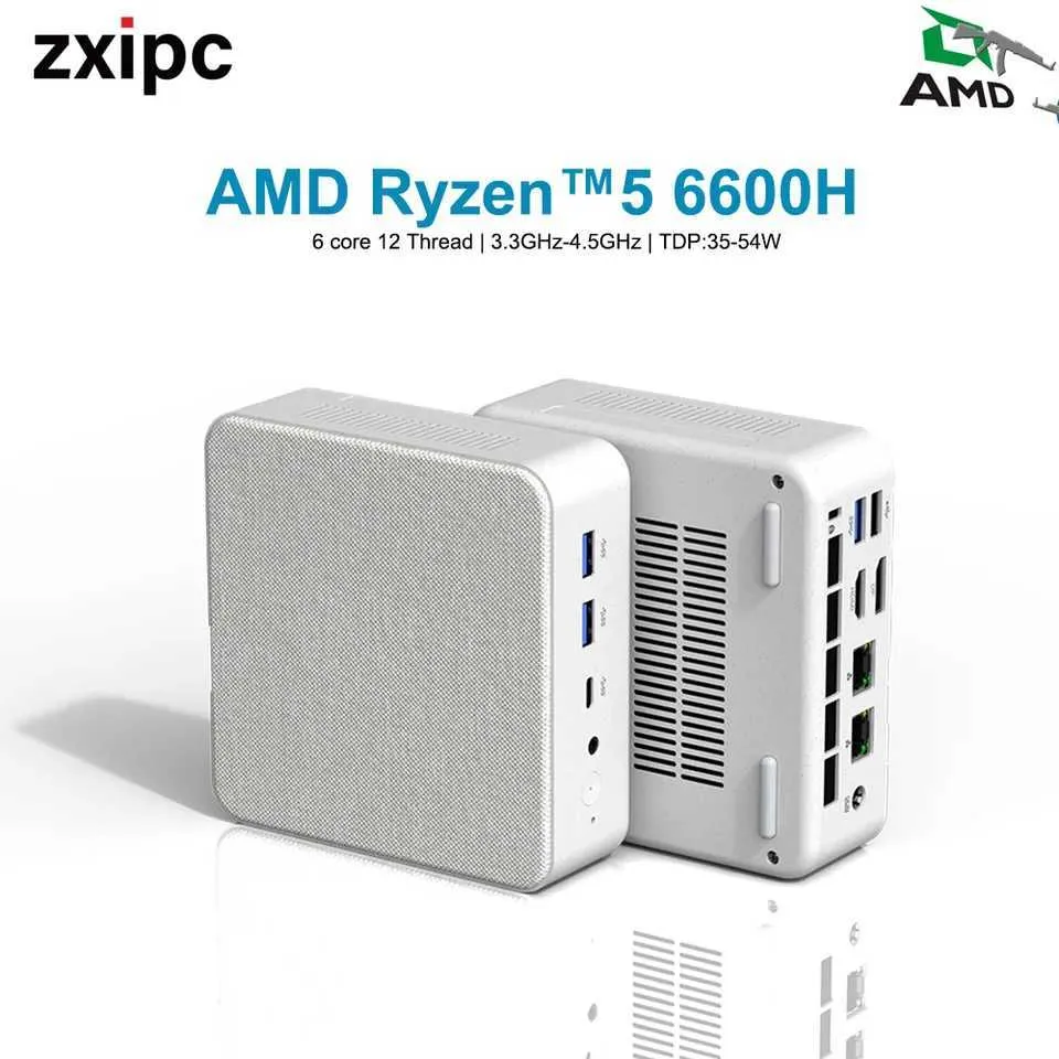 Compact High Performance Mini PC With 16GB DDR5 RAM, 500GB