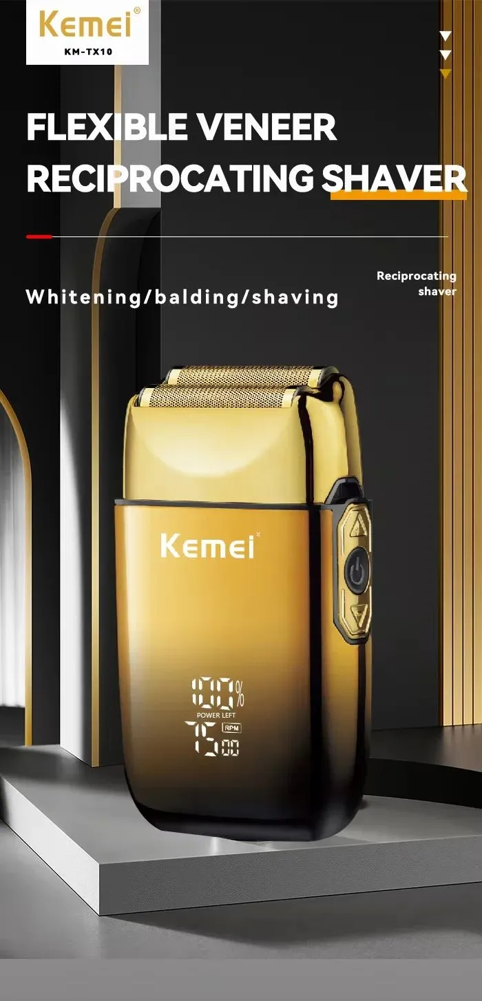 Kemei KM-TX10 Electric Shaver: Guide for Small Businesses