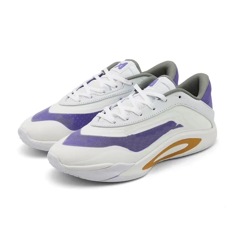 Aja Wilson AOne Basketball Shoes Metallic Gold & Yellow Sneakers