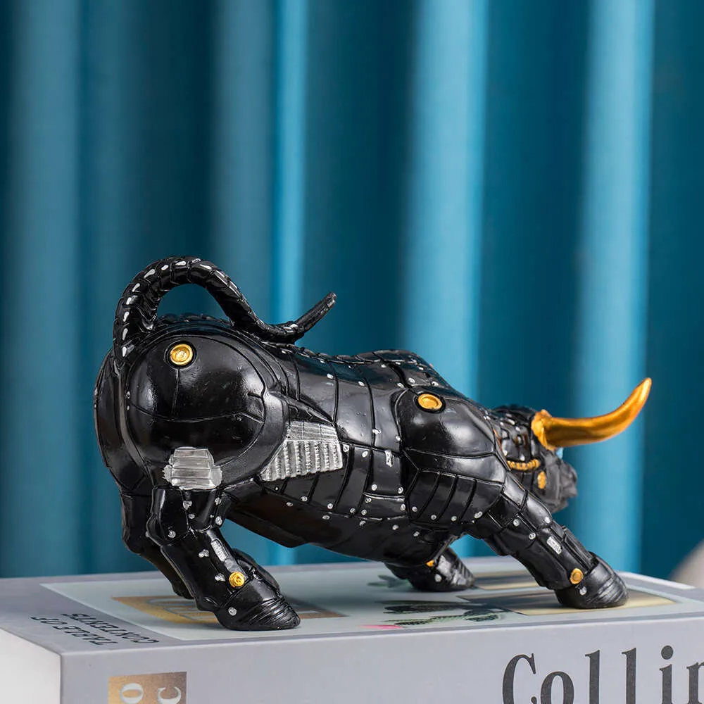 Resin Bullish Black Reindeer Ornament For Home And Office Wall Street From  Dh5558073, $28.83 | DHgate.Com