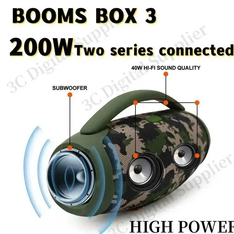Powerful BOOMBOX 3 100W High Power Wireless Bluetooth... From Us ...