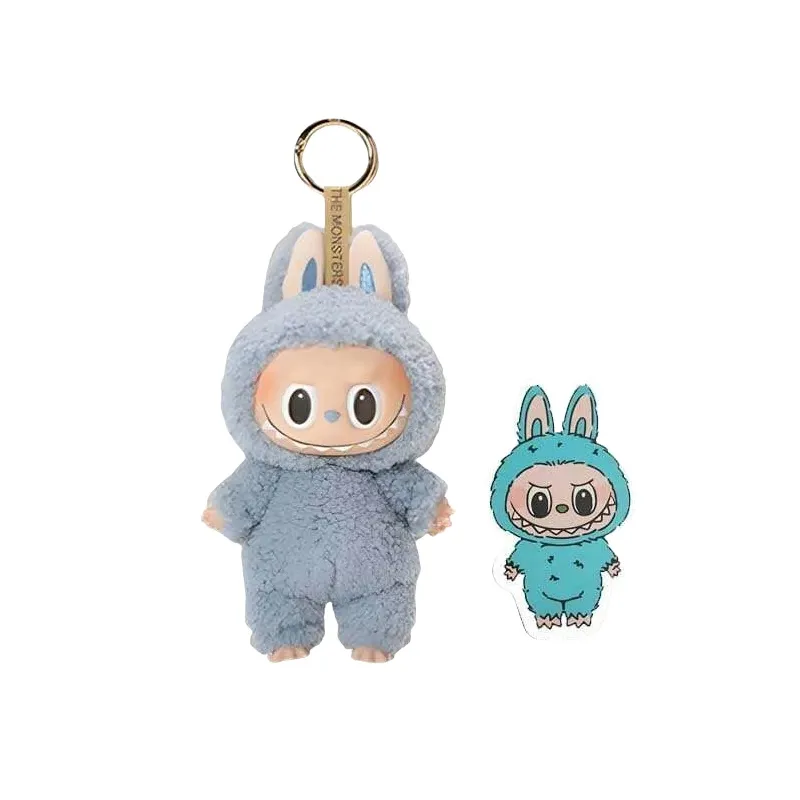 キーホルダー・キーリング LABUBU LET'S PLAY TOGETHER DOLL SERIES QUQU KEYRING DHgate.com:Cute Monster Keychain - Exquisite Labubu Keyring
