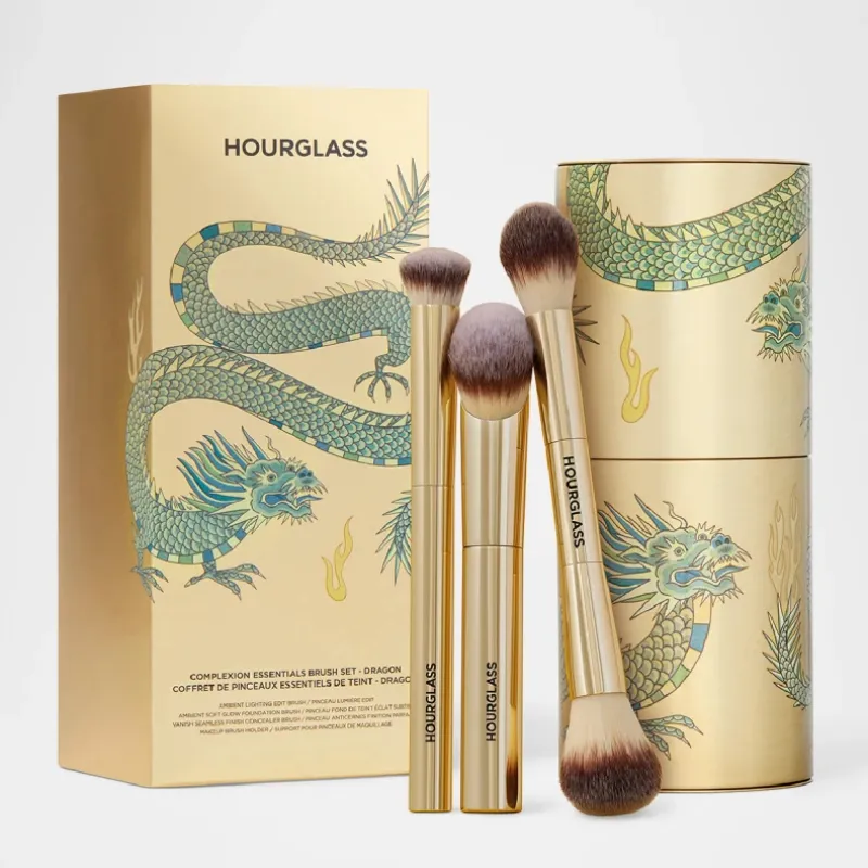 Gold Dragon Hourglass Complexion Maange Makeup Brush... 