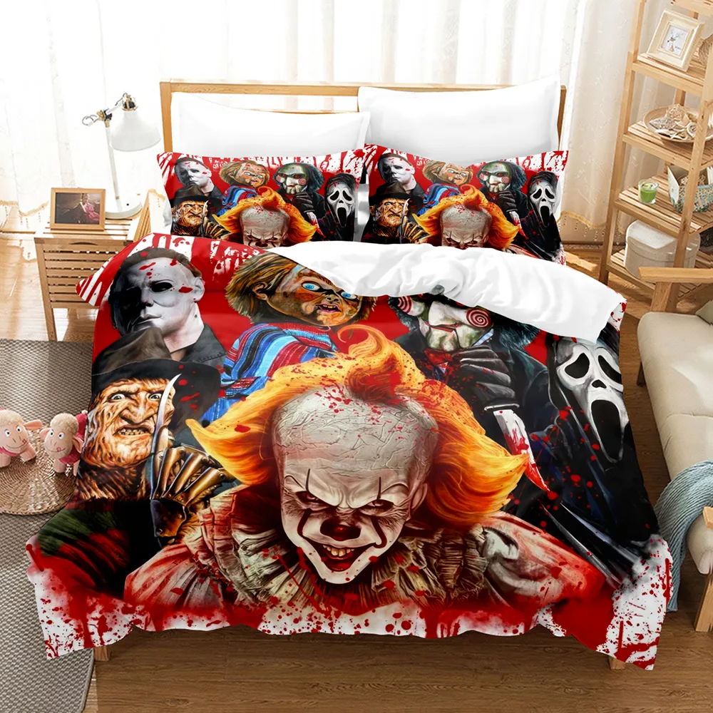 Horrorfilm Halloween Bettwäsche Set 3 Teilig... Von 47,08 €