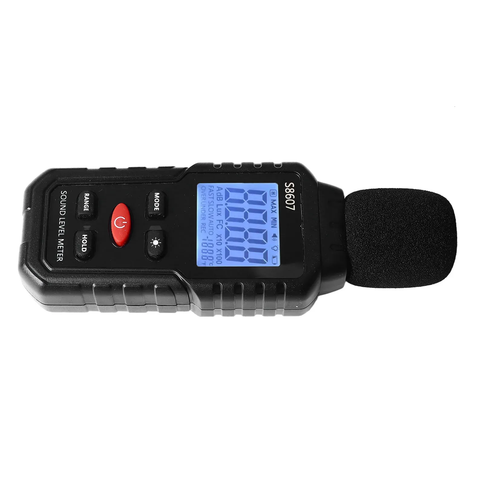 Sound Level Meter Portable Digital SPL Meter With Backlit LCD Display ...