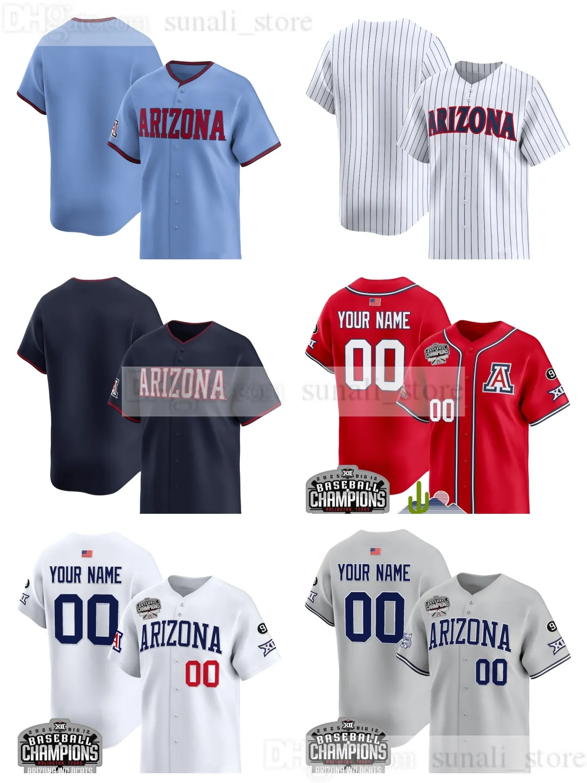 Baseball 2025 College Jersey 19 Jack Berg 23 TJ Adams 28 Matthew