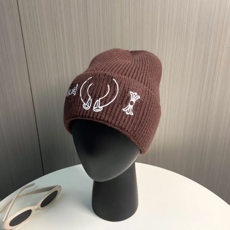 Bonnet Femmes Hiver Chaud Cagoule Hiver Cache Cou En Tricot Visage Coupe-Vent Pour Ski Cycliste (57-59cm) - Kaki Kaki/57-59cm - Prêt-à-Porter