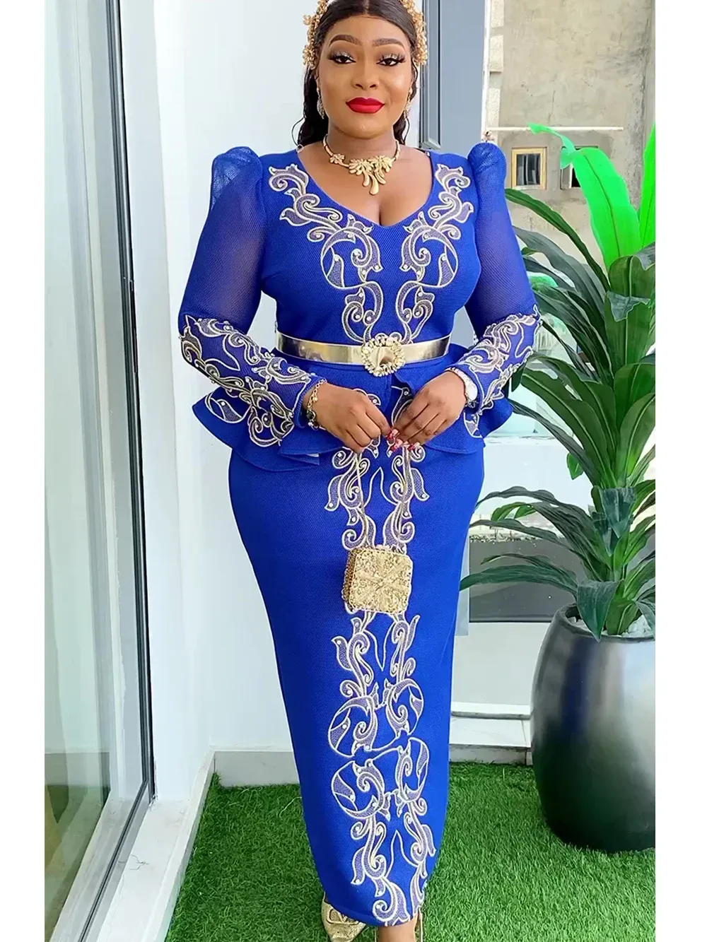 knee length dresses for ladies VERY BEAUTIFUL AFRICAN MEDIUM LONG DRESS OUTFIT 2023 WAX/PAGNE AFRIC   Ik mode africaine