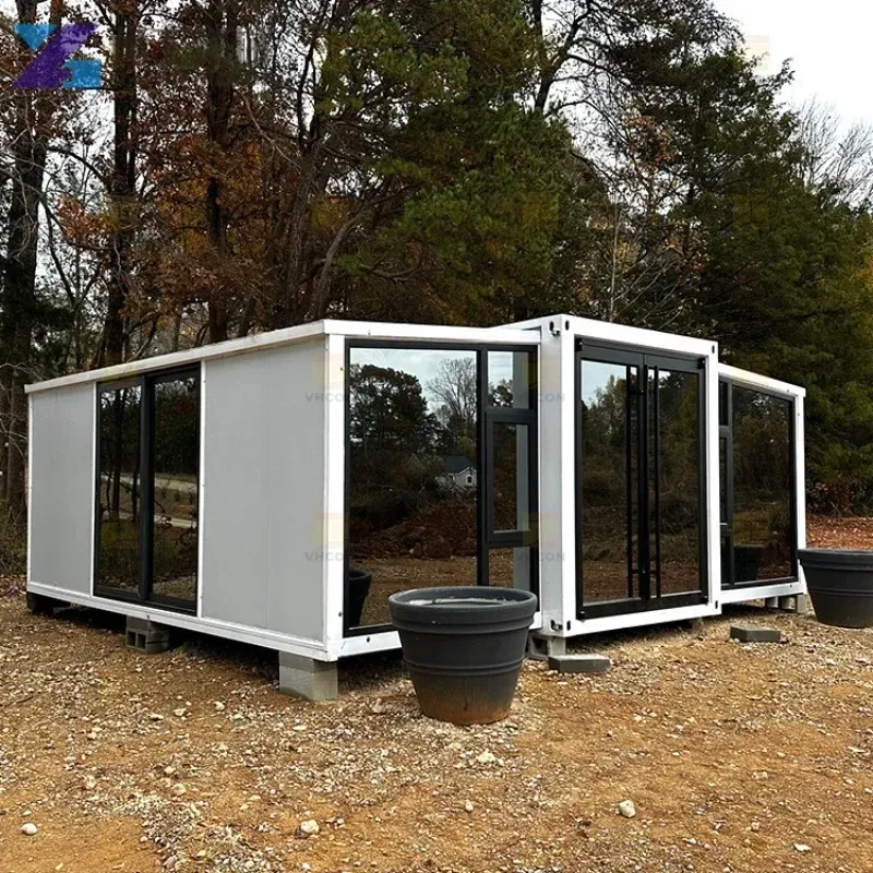 Expandable Container House Folding 20/40 ft Collapsible Container Homes ...