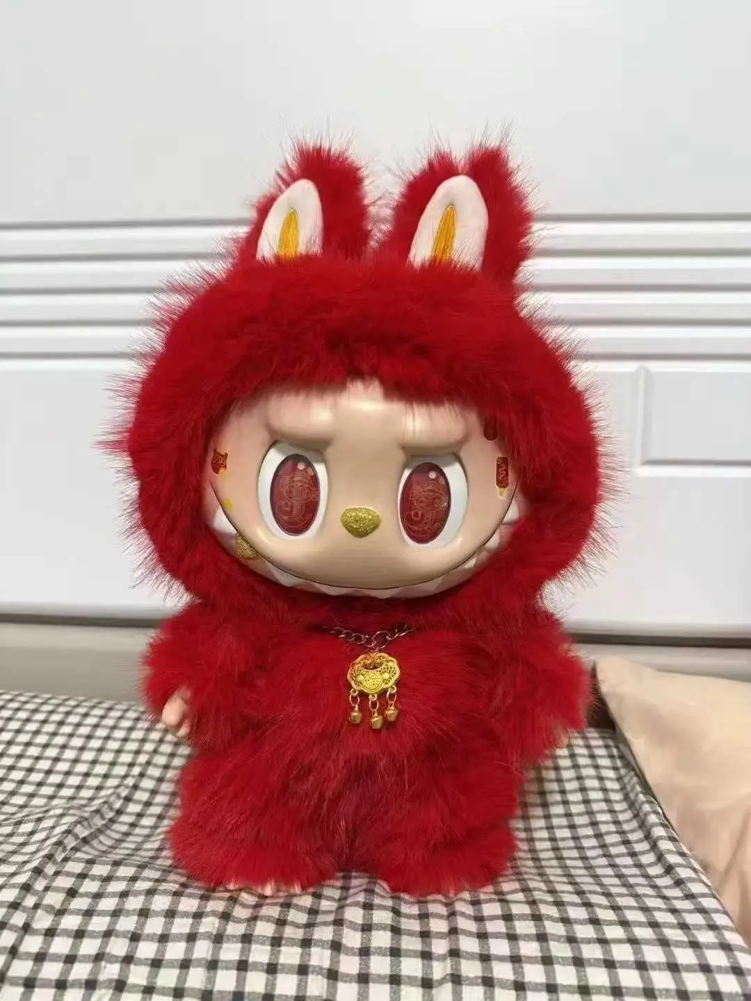 BIGサイズ ぬいぐるみ Labubu ZIMOMO 38cm POP MART ZIMOMO 400% THE MONSTERS LABUBU 22.8 Inches Plush Dolls