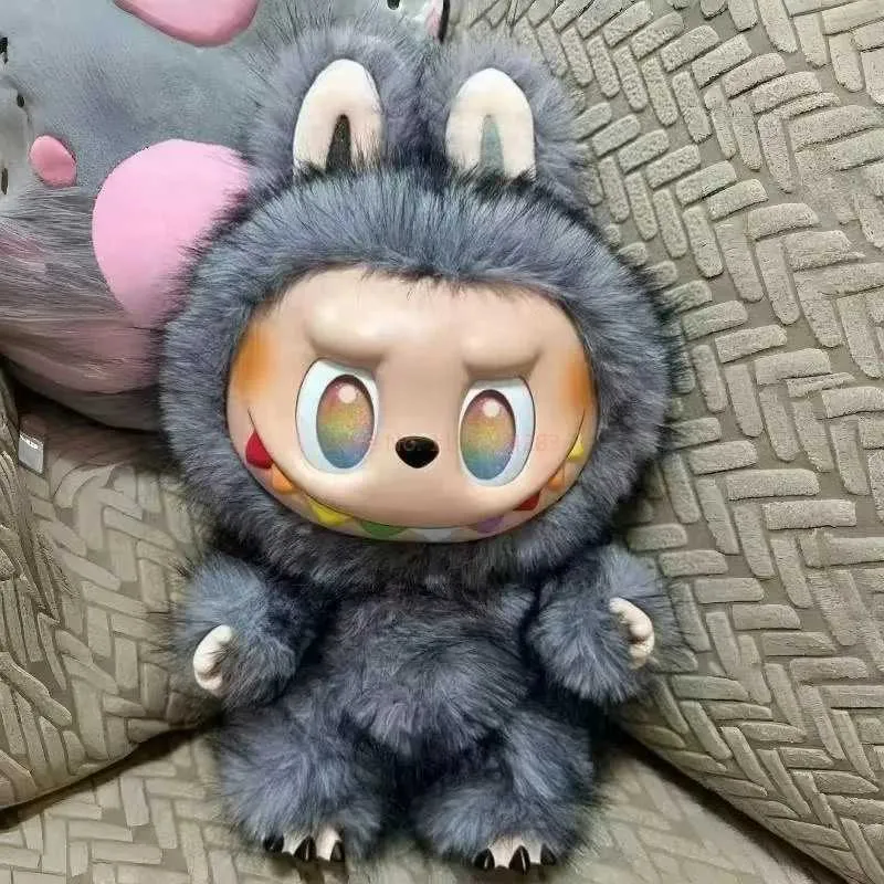 Zimomo Angel Change Monster Labubu Series Vinyl Doll - 38cm White