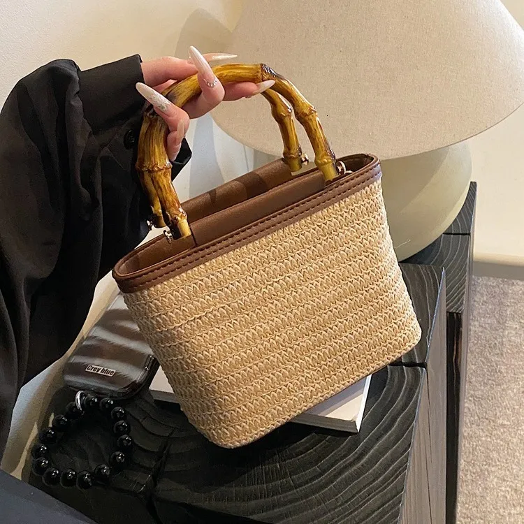 Neue Sommer Bambus Handtasche Gewebt Crossbody Bag... Von 18,88  | DHgate
