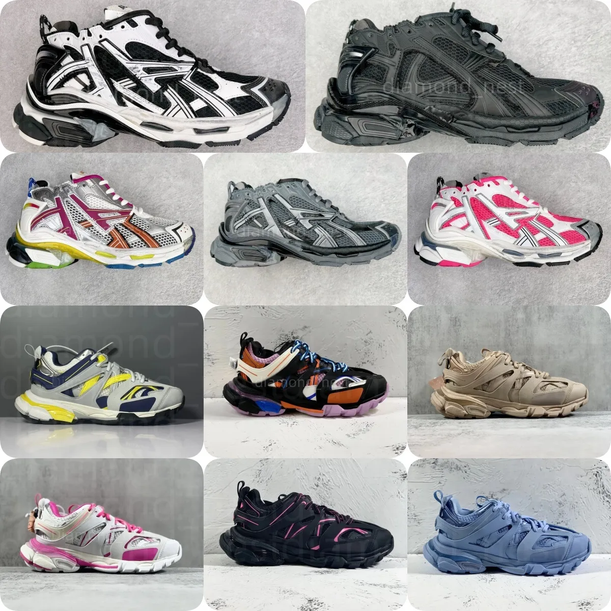 Designer Shoes Track Runners Shoes Men Sneakers Same