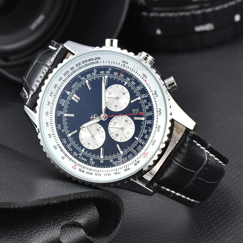 Save Big on Bulk Breitling Quartz Watches Breitlng Watch Movement Watches  High Quality Mens Breathedivinity Watch Sapphire Glass Stainless Steel Dial  - Main Image