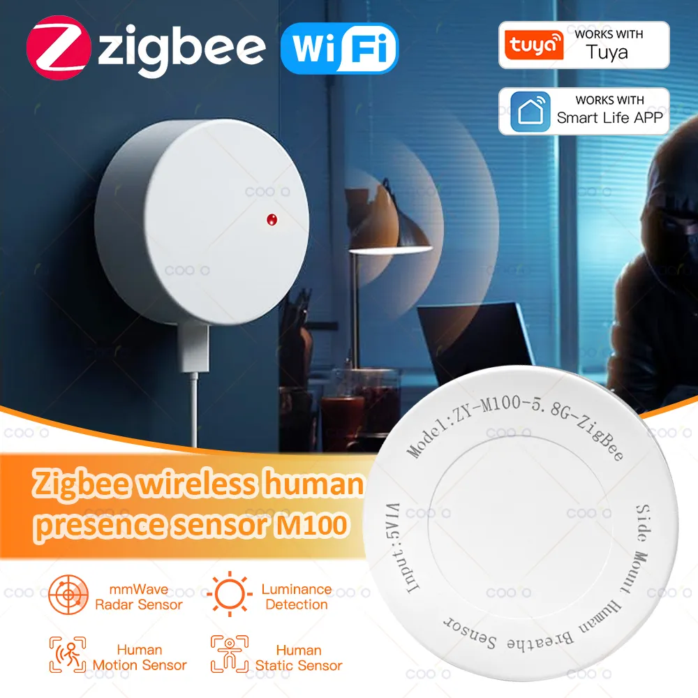 Wave Motion Sensor ZigBee Wifi MmWave Human Presence Motion Sensor Radar... From ...