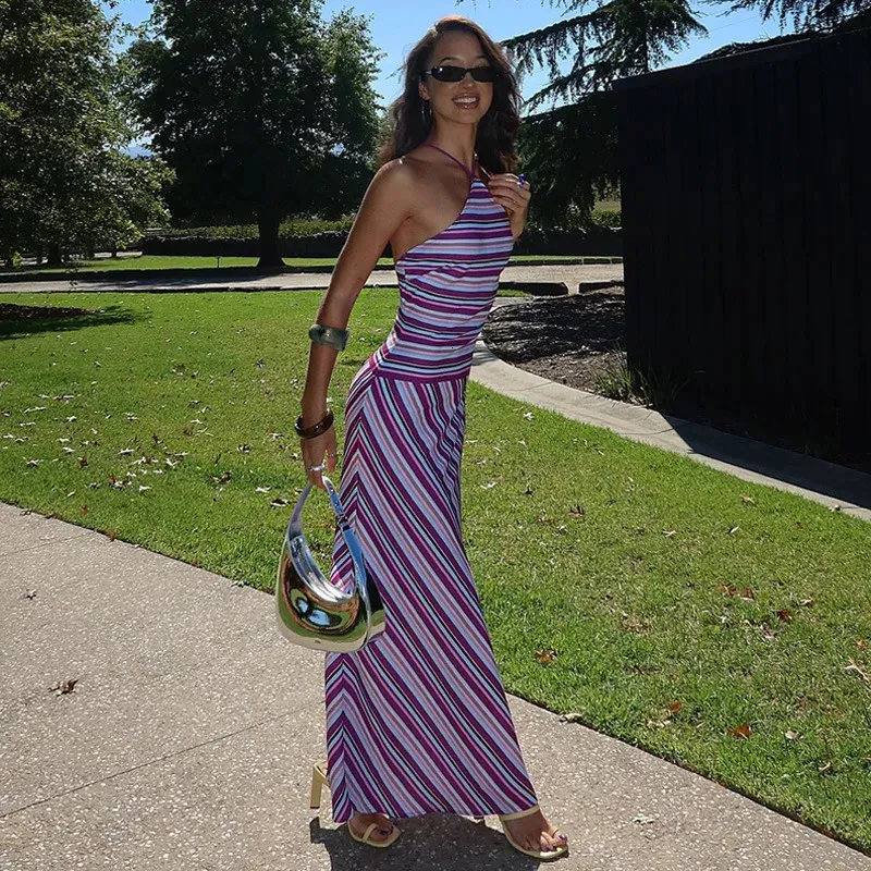 Women's Printed Striped ss