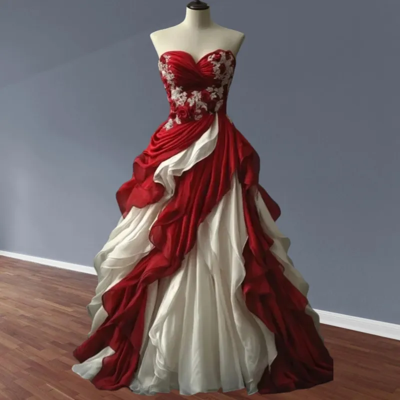 ladies red white and blue dresses Marc Defang 5030 Size 12 Red White & Blue Girls Pageant Fun Fashion Cape  Detachable
