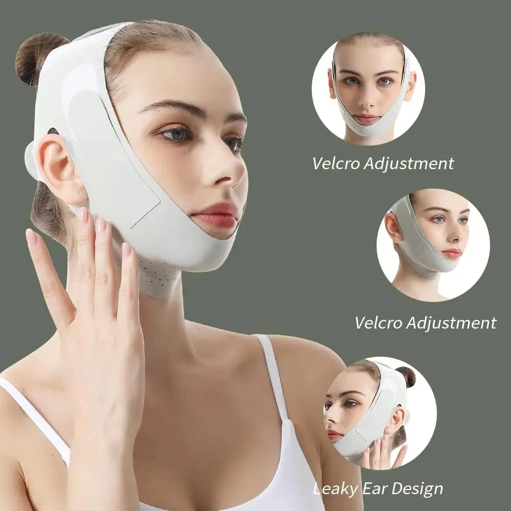 Strap Facial Lifting V-Line Pour Affiner Joues Et Menton - Neuf, Marque Générique