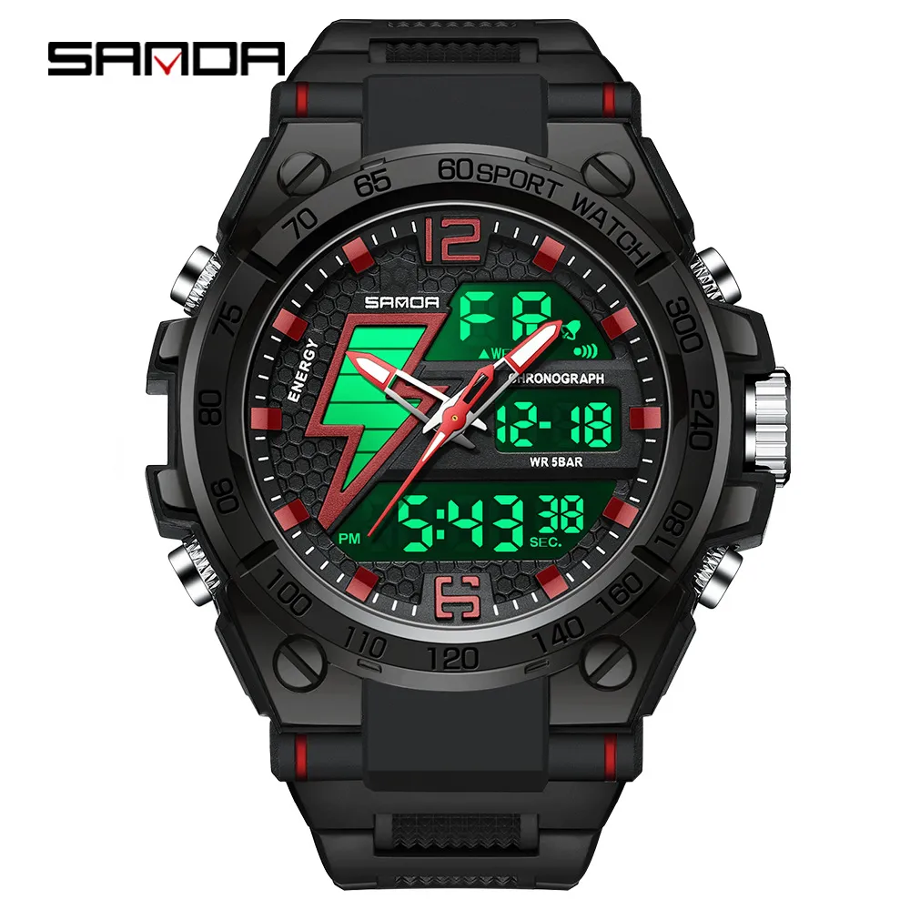 Save Big on Bulk Mens Military Waterproof Watch Men's Multifunctional  Military Style Watch: Outdoor Luminous Waterproof Electronic Timepiece  Best