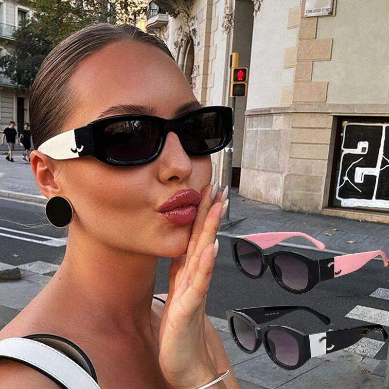 Polarized cat-eye sunglasses for men with full PC frame  display picture 3