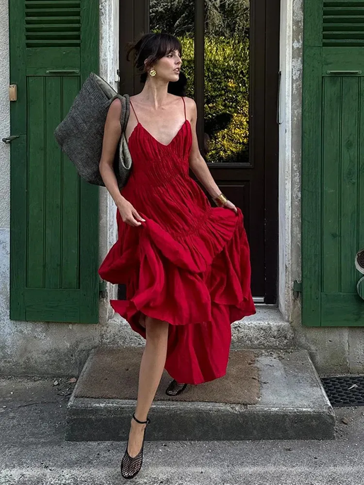 pleated slip dress element pleated slip dress