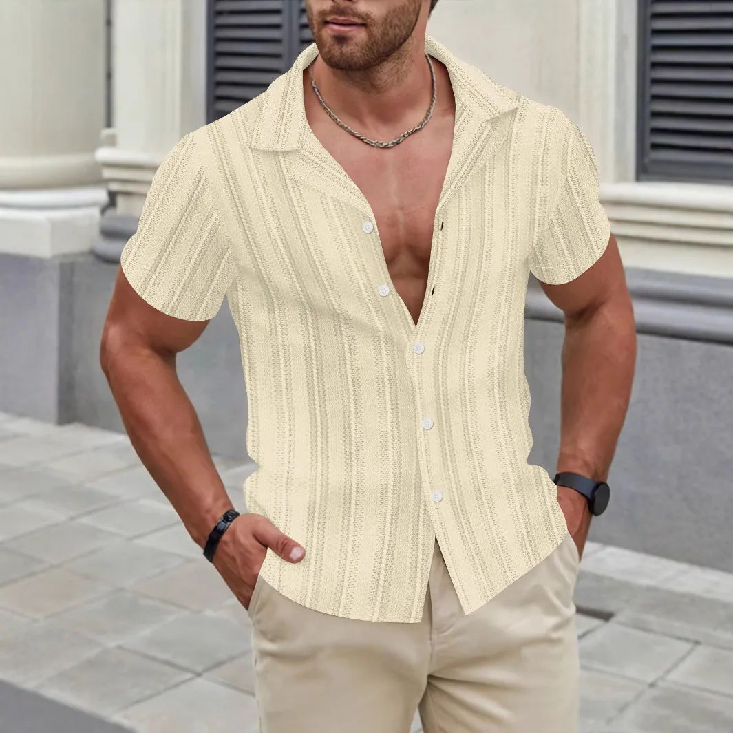 mens designer dress shirts short sleeve Au Noir Short Sleeve Shirts Alonso Navy