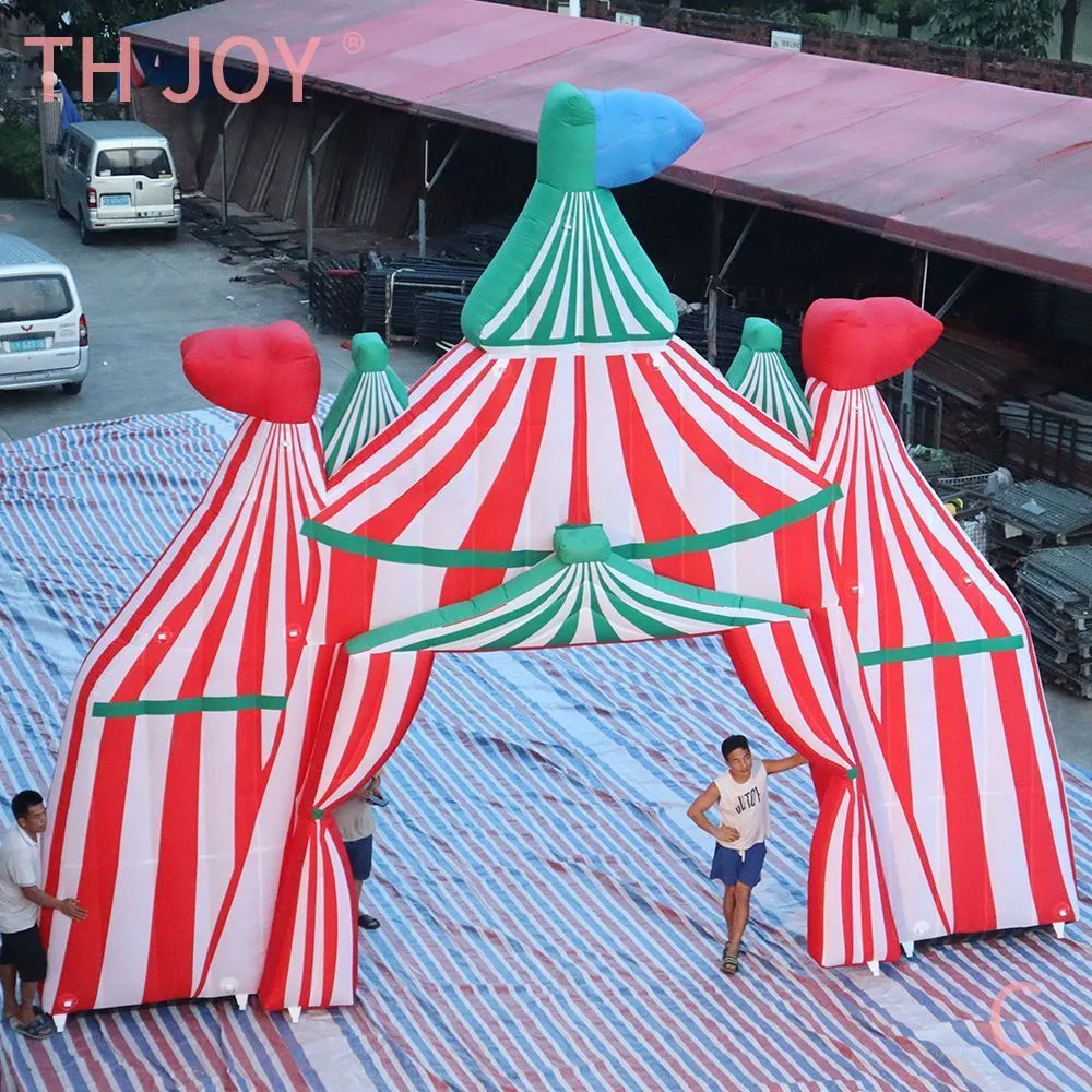 Inflatable Clown Archway 10Wx7H Ft Outdoor Circus... From Inflatables ...