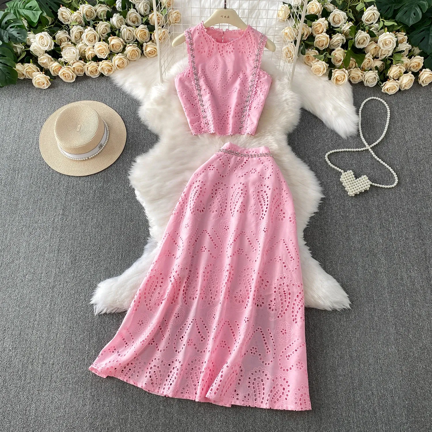 Elegant A Line Two Piece Dress, Vintage Style | DHgate