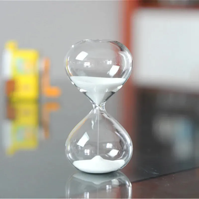 MASCAGNI ONE - Clessidra In Vetro Design Timer Sabbia Grigio Durata 10 Minuti Ma