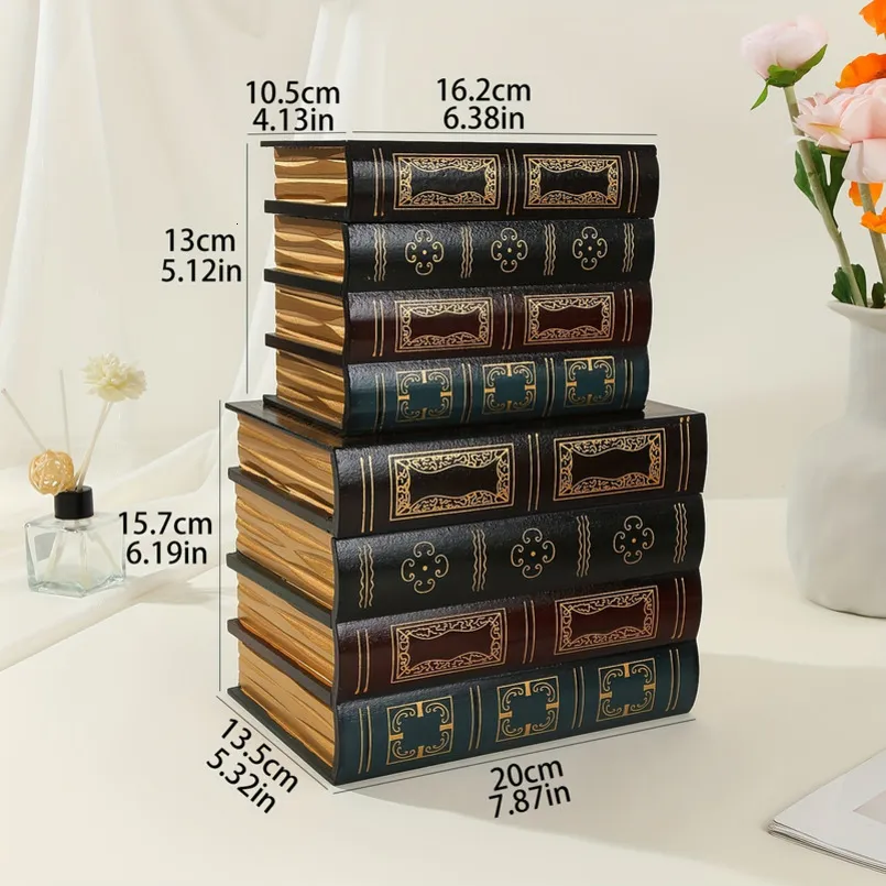 Boîte De Rangement, Boîte En Forme De Livre De Livres Décoratifs