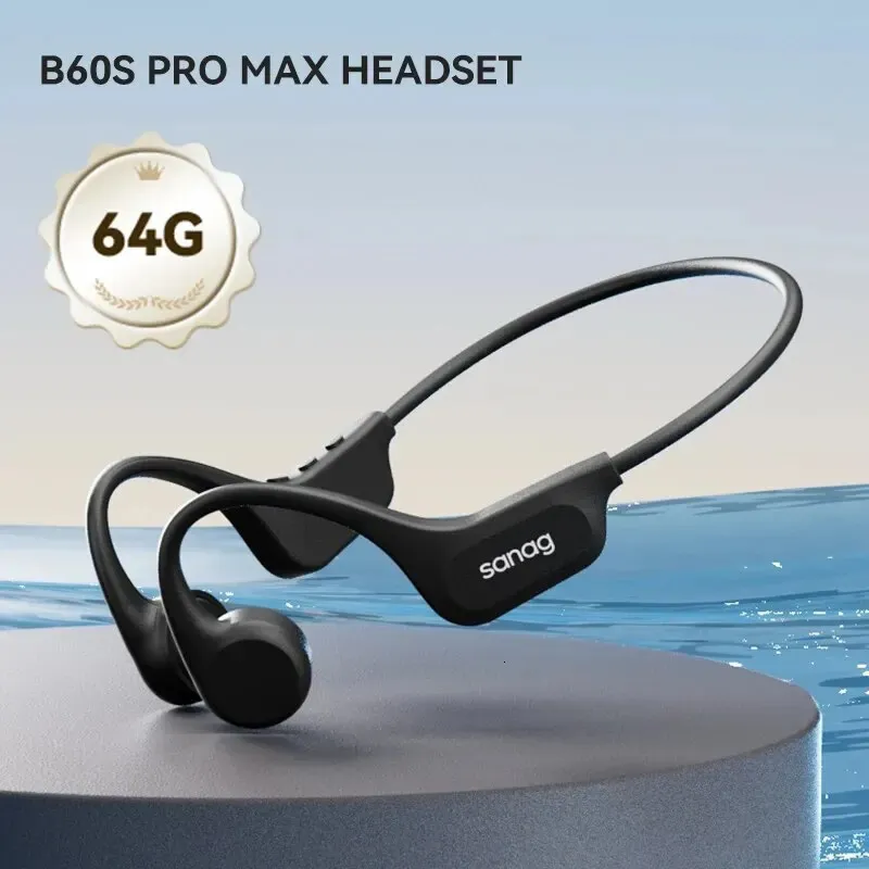 Sanag B60S Pro Kemik İletim Kulaklık IPX8 Kablosuz Yi TL2