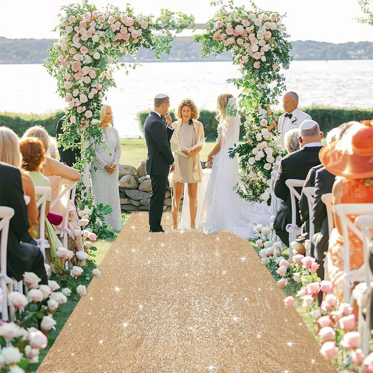 Tapis Rouge Pour Mariage 1 Mètre De Large - Neuf Avec étiquettes, Polyester, Cérémonie/événement