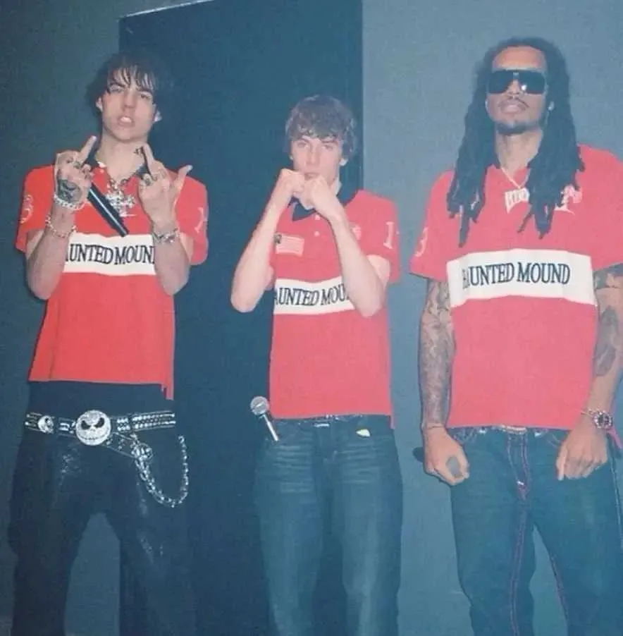 2025 Haunted Mound Red Dsquared2 Polo Shirt With Pumpkin