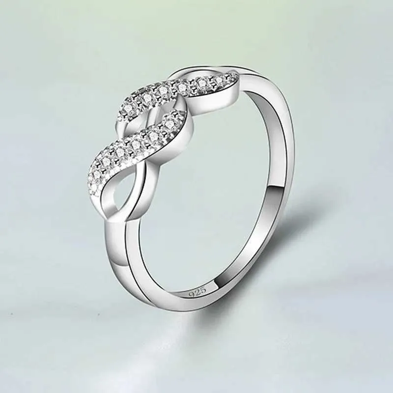 Infinity 925 Sterling Silver Eternity Rings ... From Swallow_house, $8. ...