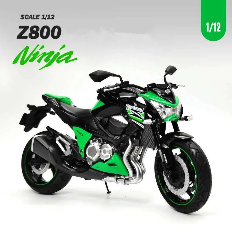 Diecast Motorcycle Model: 1/12 Scale Racing Cross Country