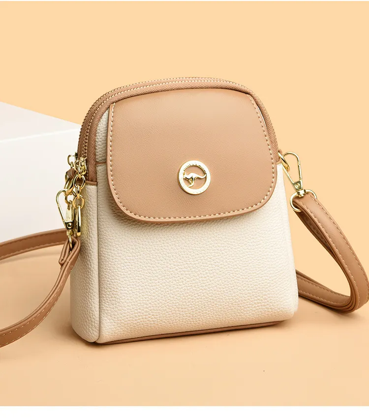 Ddmynov Soft Leather Crossbody Bag Small Stylish... From 